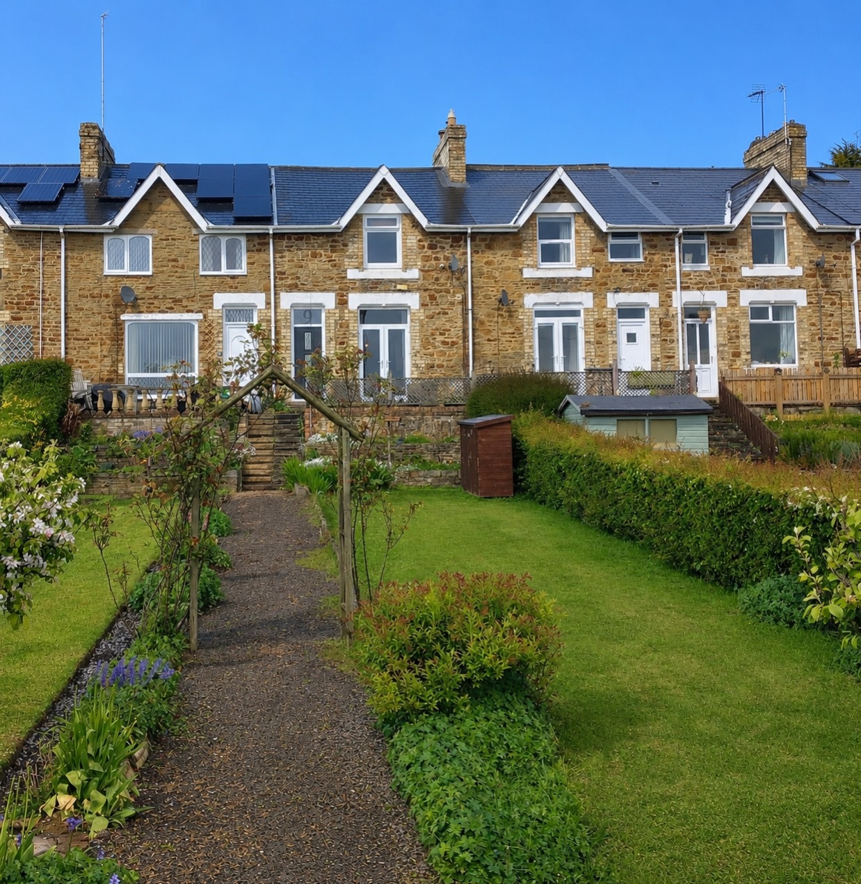 INSTITUTE TERRACE, BILLY ROW, CROOK, COUNTY DURHAM, DL15